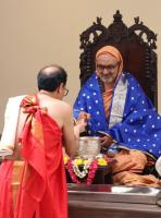 Abhishek by HH Swamiji at HH Shrimad Vamanashram Sannidhih and Dharma Sabha (11 Feb 2026) Pictures Courtesy of Shri Ganesh Damble